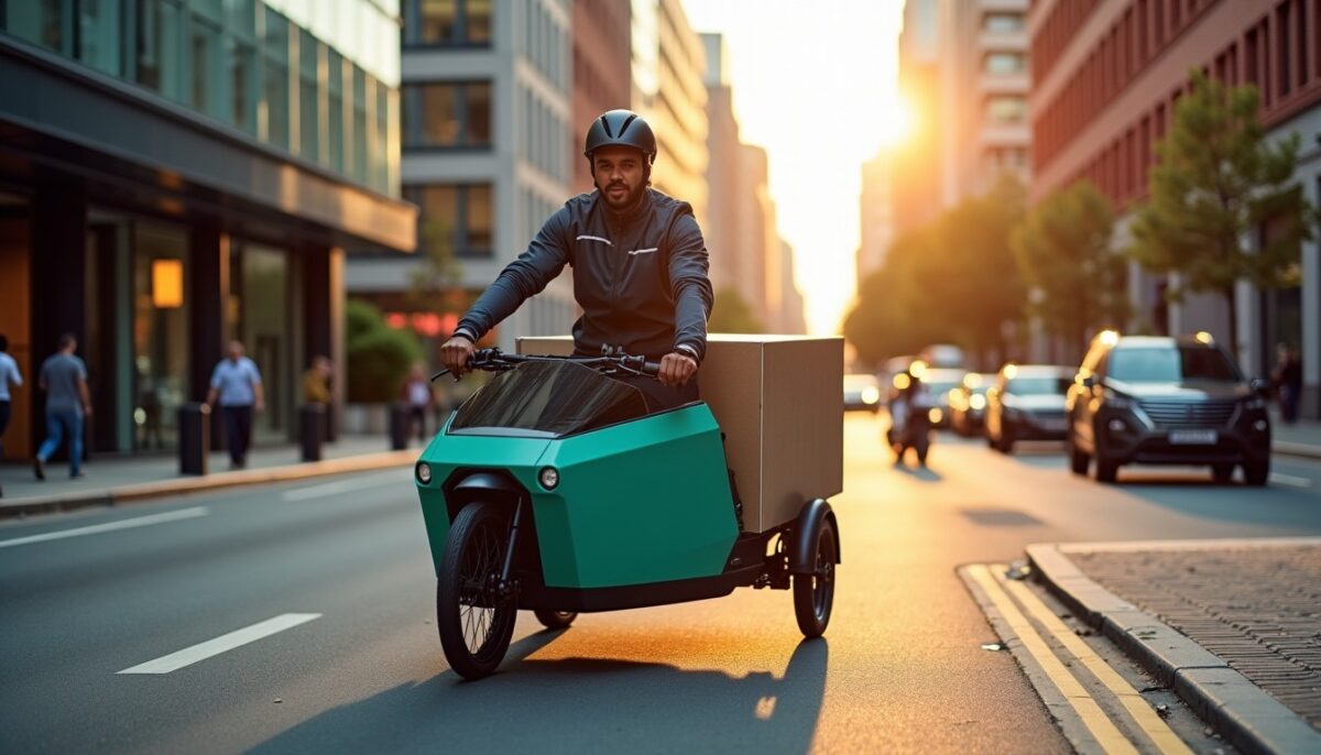 Explorez le potentiel des triporteurs électriques pour révolutionner la logistique en ville